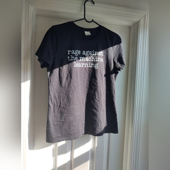 RAGE AGAINST THE MACHINE LEARNING Short-Sleeve Women's/Unisex Small T-Shirt Tee - Picture 6 of 7